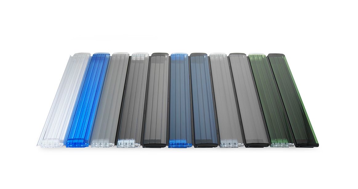 Comparativa de colores de lamas para cubiertas de piscina